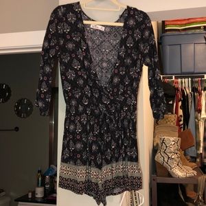 Hollister pattern romper